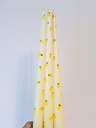 Trio chandelles citron
