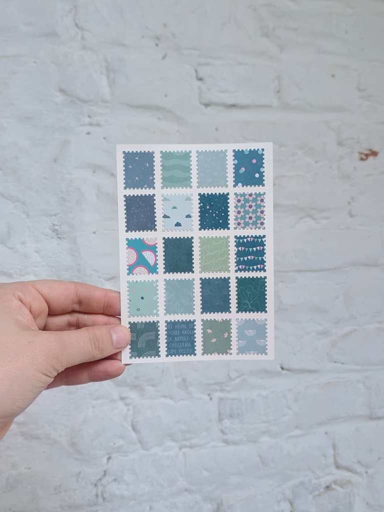 Collection de timbres